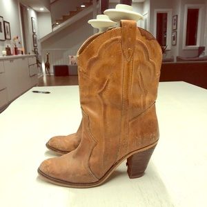 High Heel Cowboy Boots 🤠